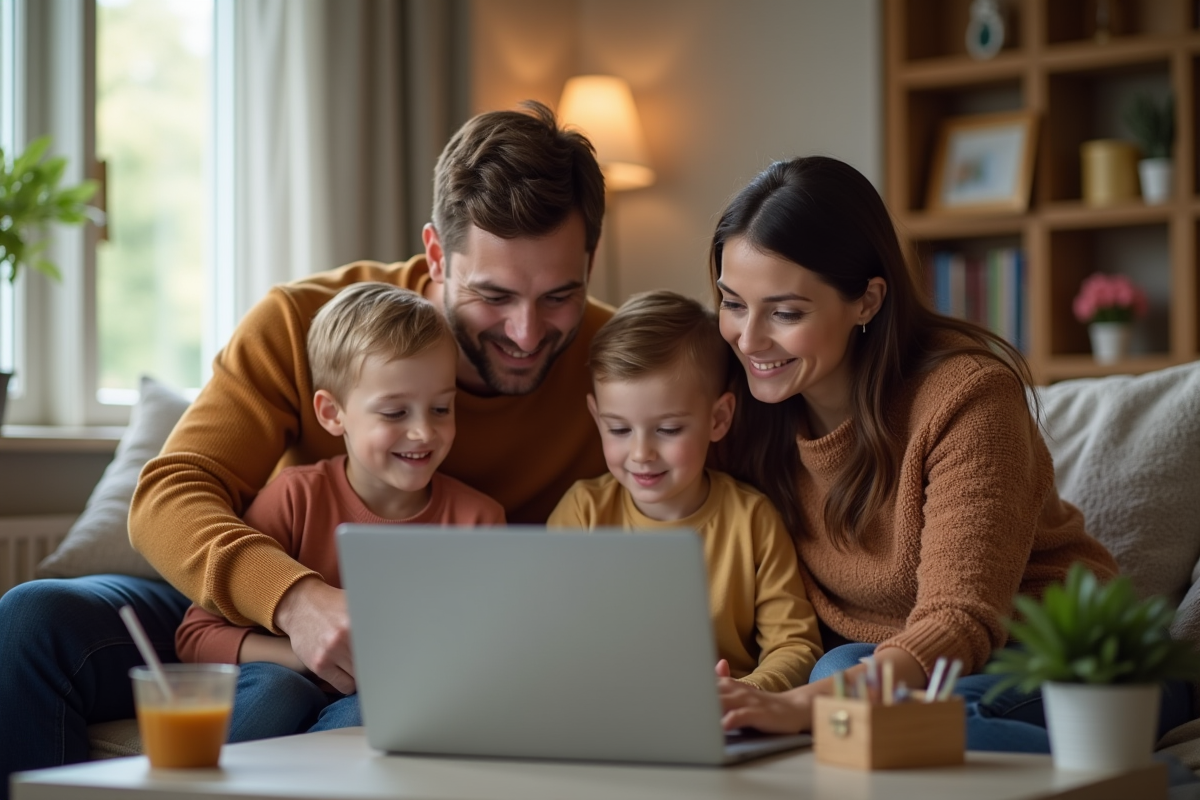 apprentissage à la maison